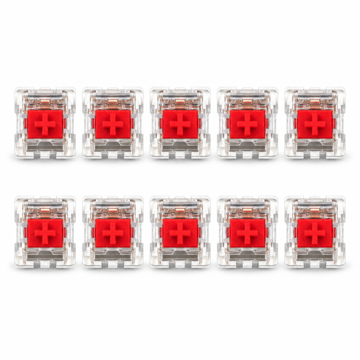 Mechanical Keyboard Switches – 10-Pack, Single Color