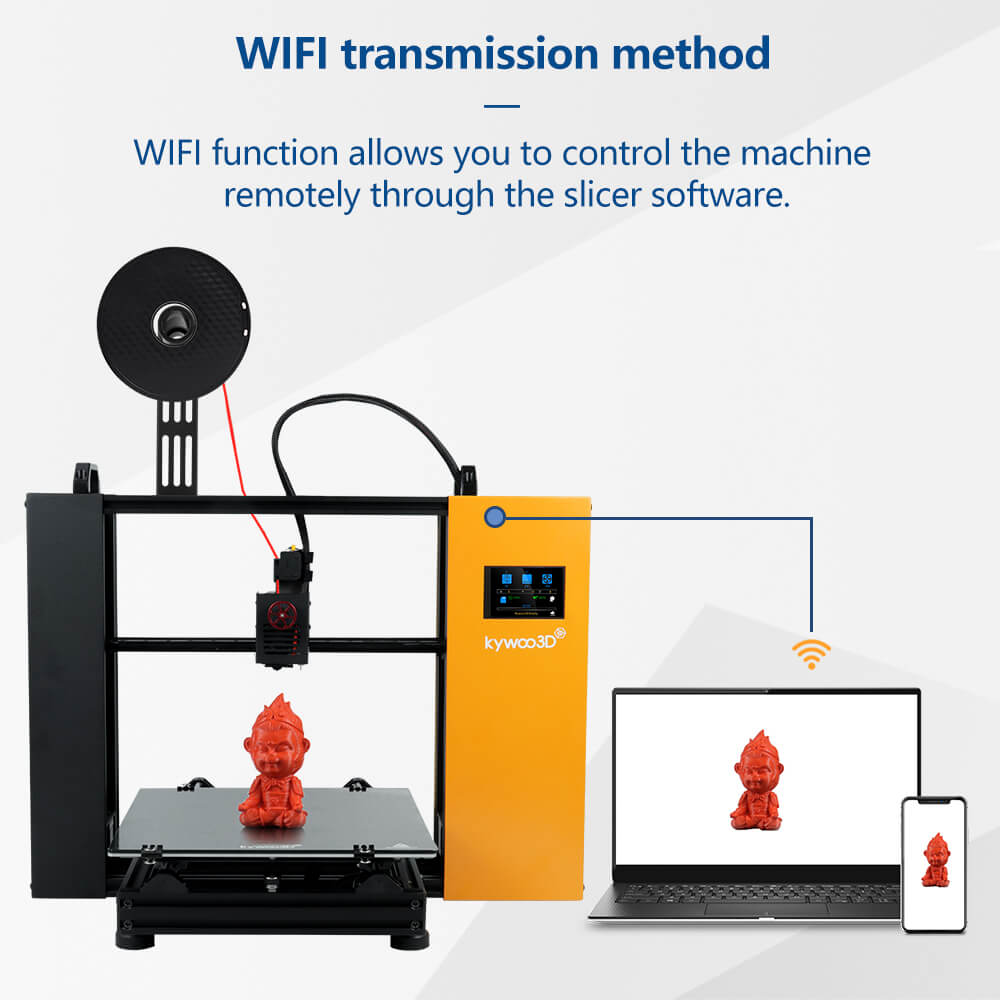 Kywoo Tycoon Max X-Linear Rail DIY 3D Printer with Larger Building Size 300*300*230mm