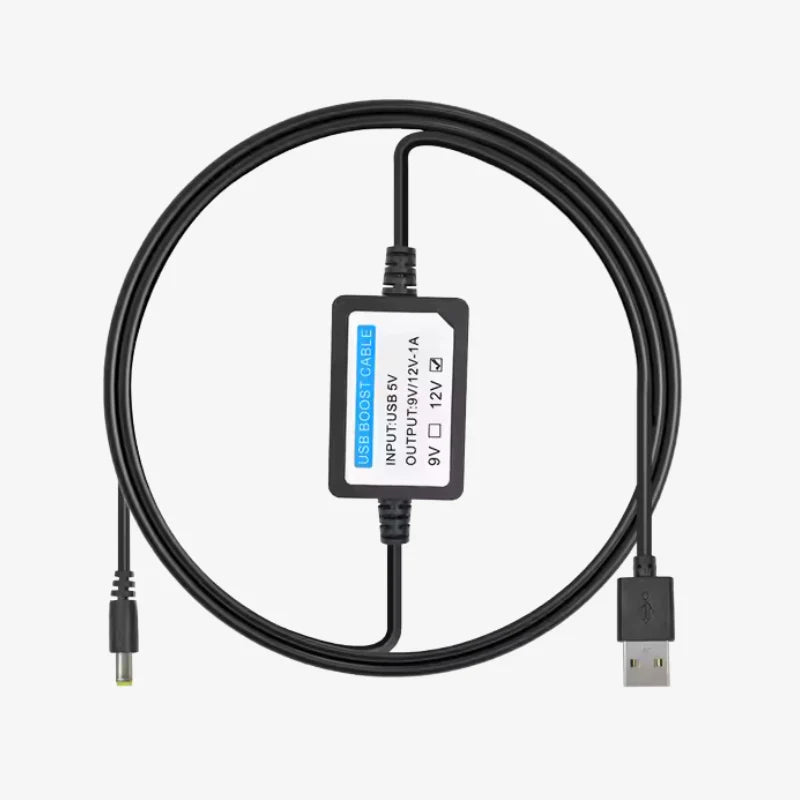 5v 1A to 12v USB Booster Cable