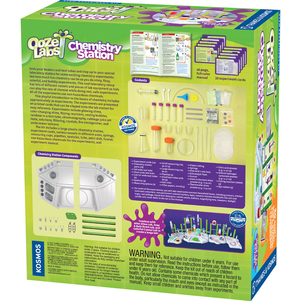 Thames & Kosmos Ooze Labs: Chemistry Station STEM Science Kit