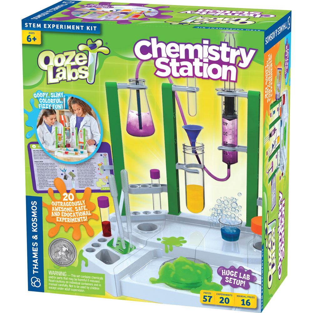 Thames & Kosmos Ooze Labs: Chemistry Station STEM Science Kit
