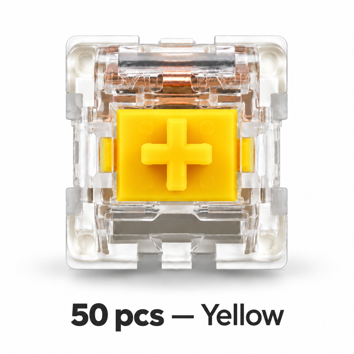 Mechanical Keyboard Switches – 50-Pack, Single Color