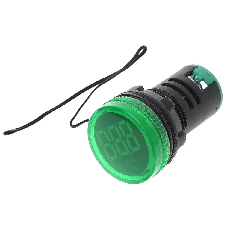 Green-20-199C 22mm AD16-22TM (AD101-22TM) Round LED Temperature Indicator