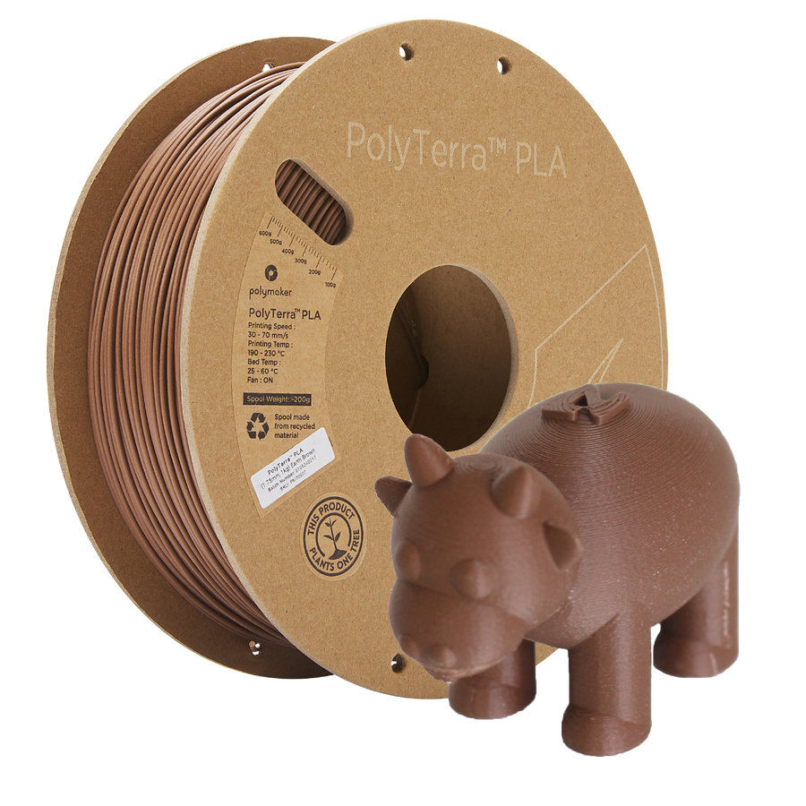 PolyTerra™ PLA - 1.75mm (1 kg / 2.2 lbs)