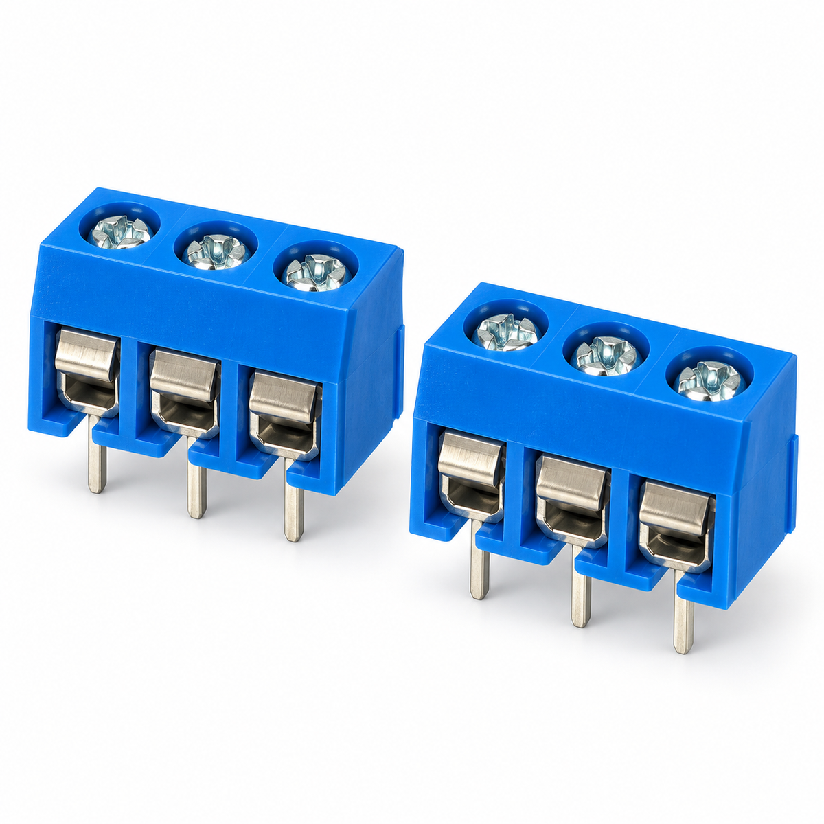 3-Pin PCB Screw Terminal Block (2-pkg)