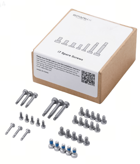 SPARKX i7 Spare Screw Kit