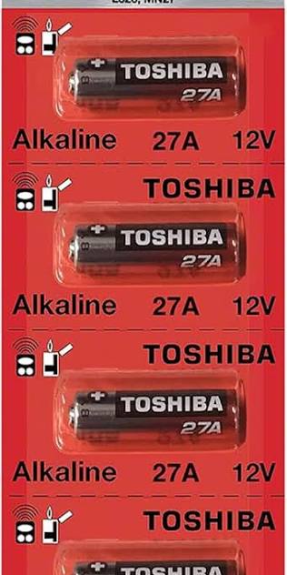 Toshiba 27A 12V Alkaline Battery