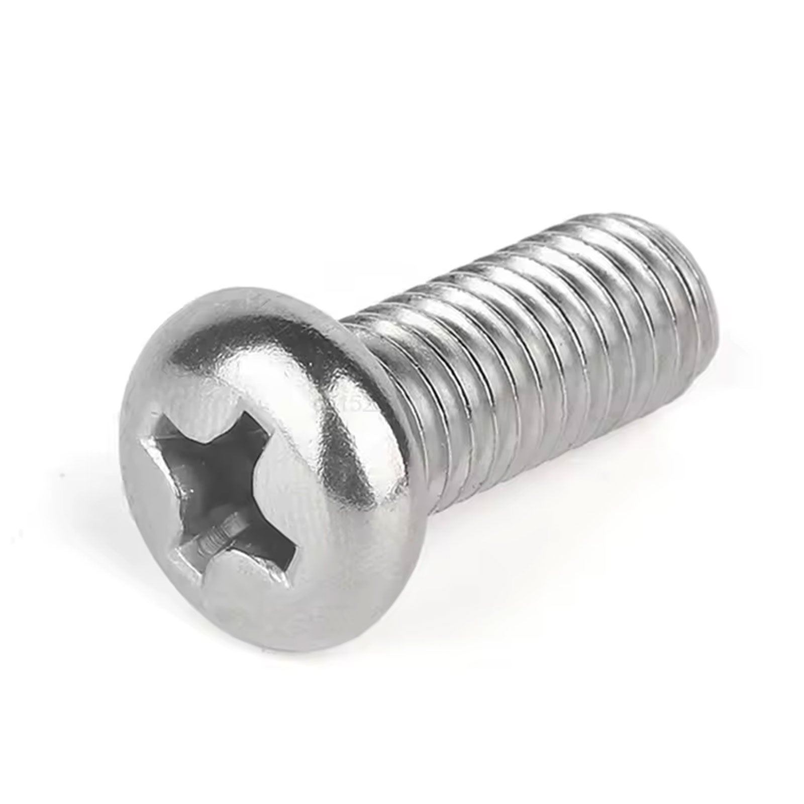 M4 304 Stainless Steel Phillips Pan Head Machine Screws – Multiple Lengths (Pack of 4)