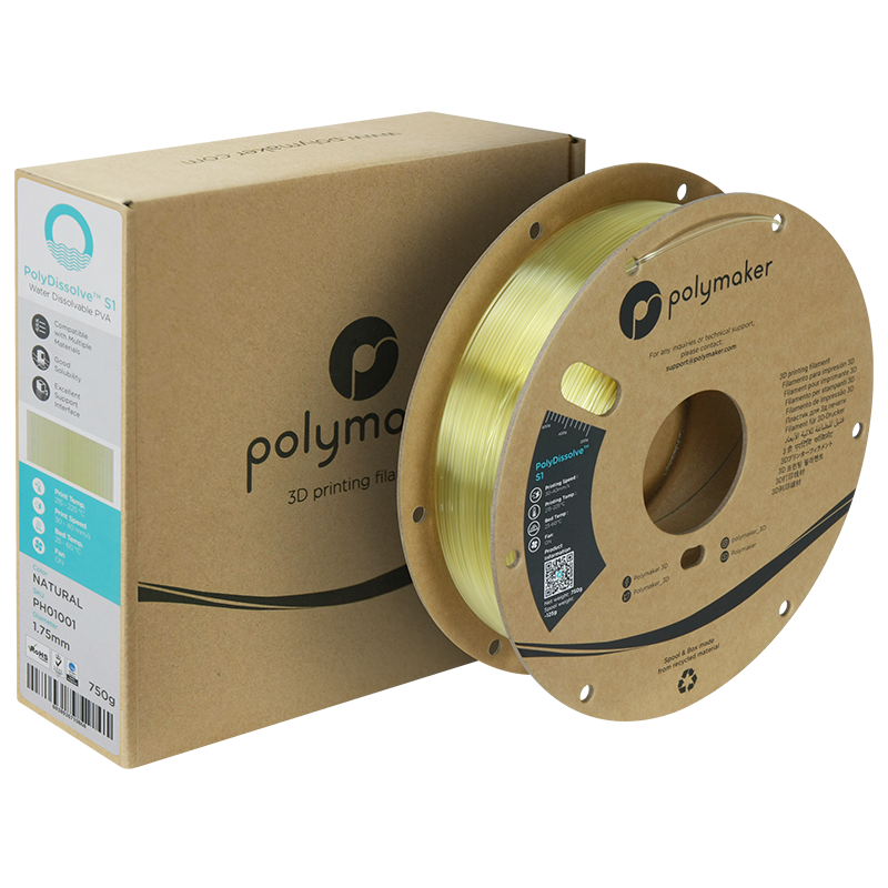 PolyDissolve™ S1 (PVA) - 1.75mm (0.75 kg / 1.65 lbs)