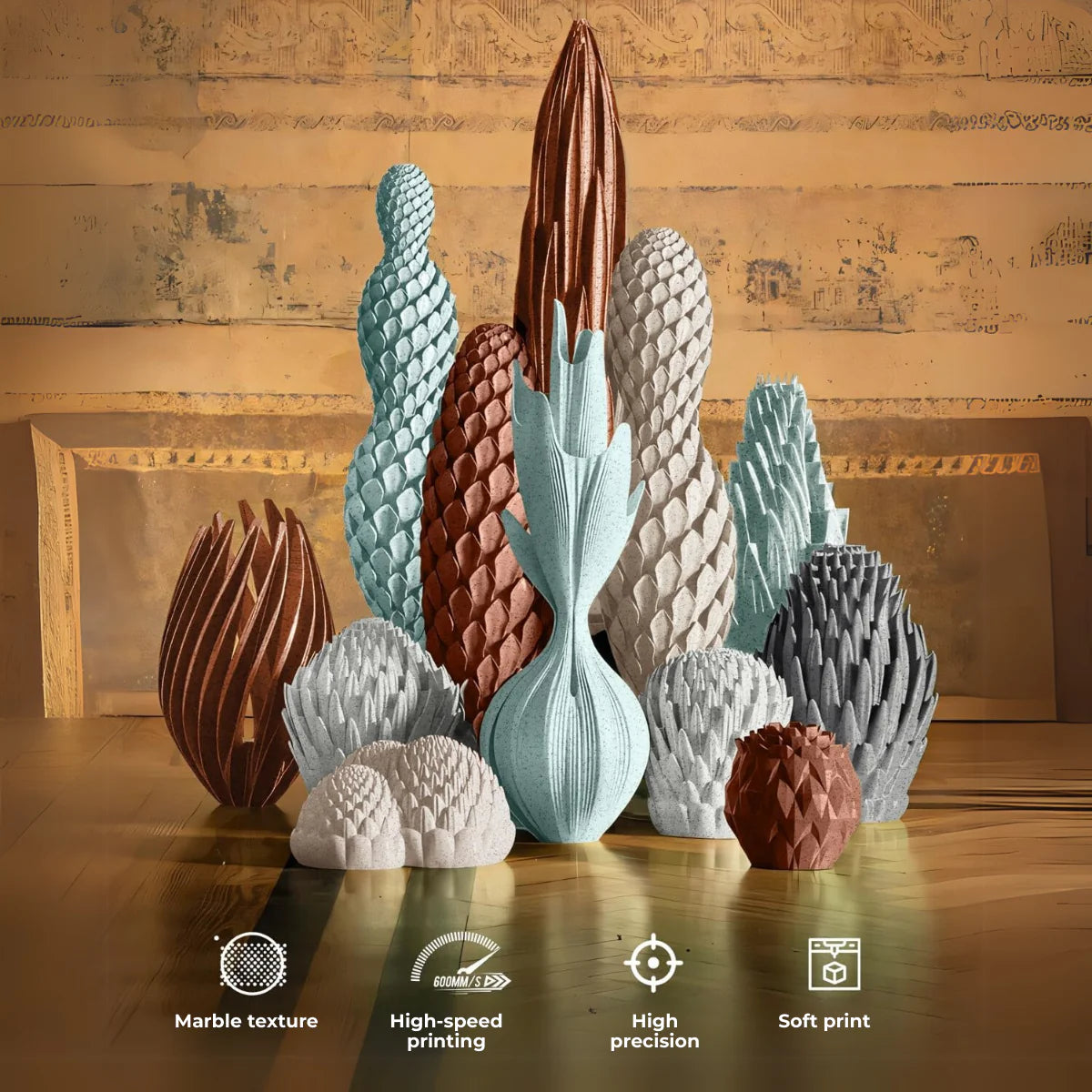 Fremover Marble High Speed PLA+ Filament (1 kg)