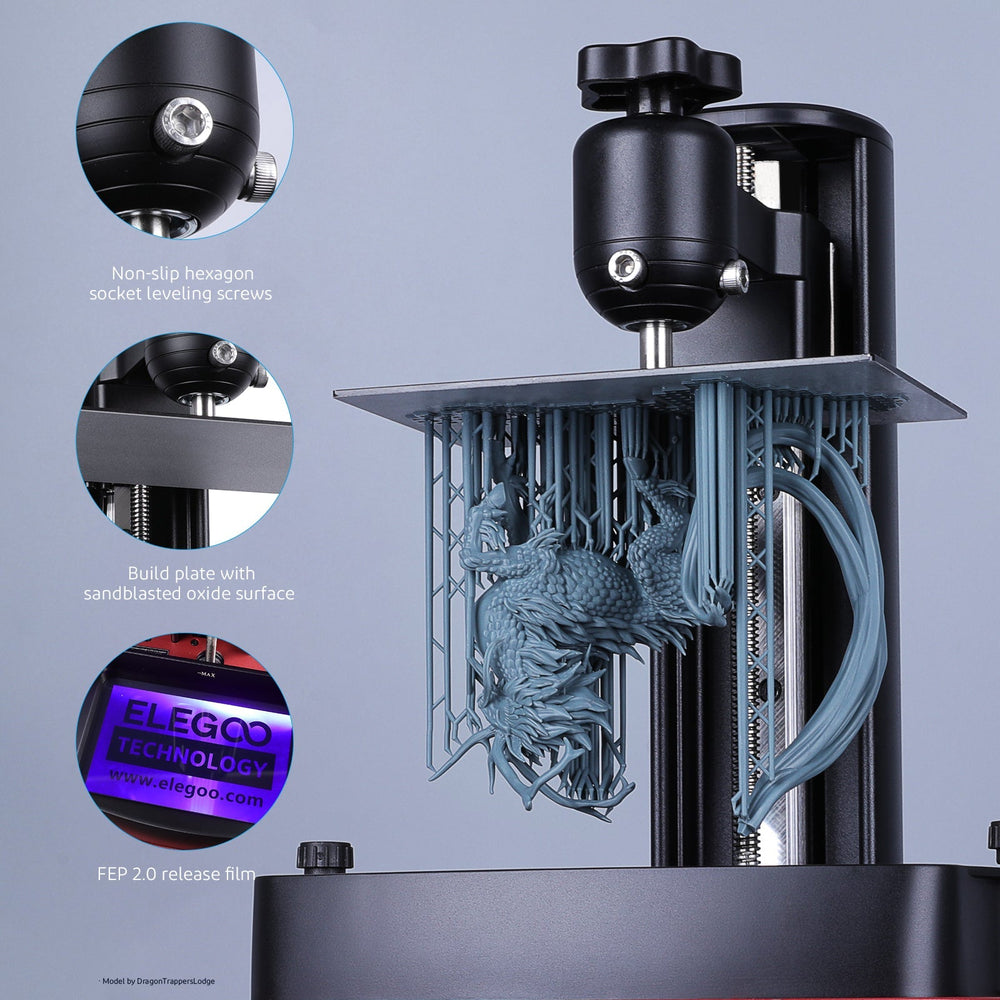 Elegoo mars 3 pro 4k mono lcd msla resin 3d printer