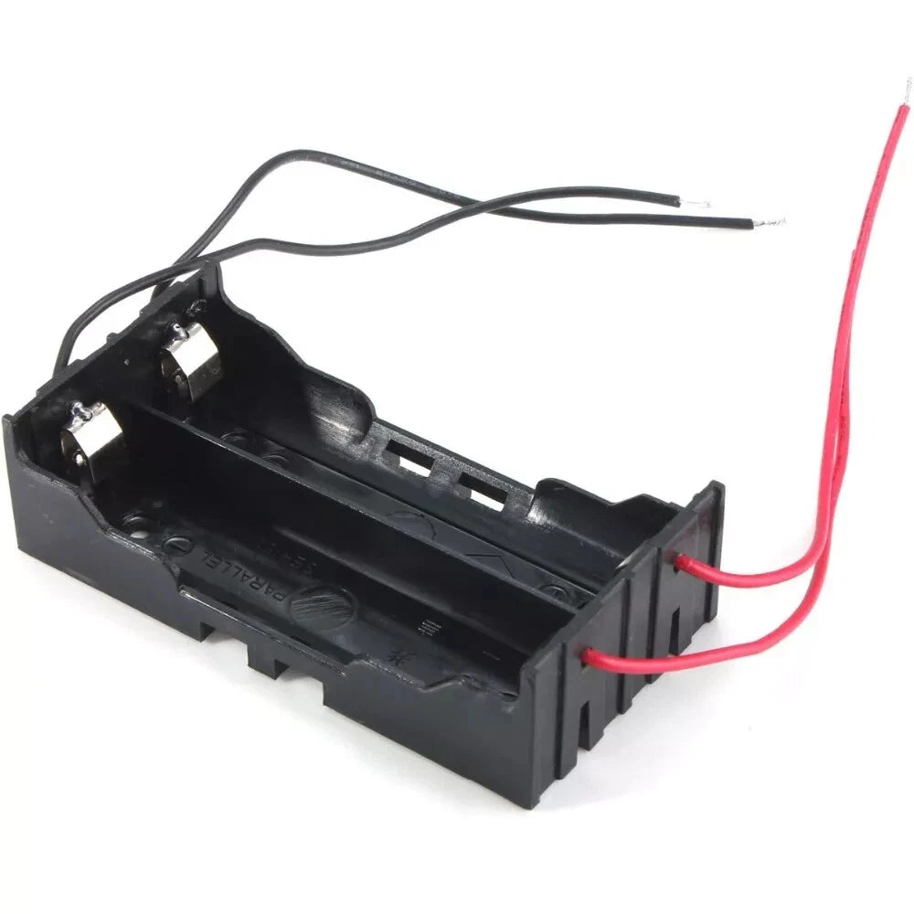 18650 Dual Battery Holder with Leads