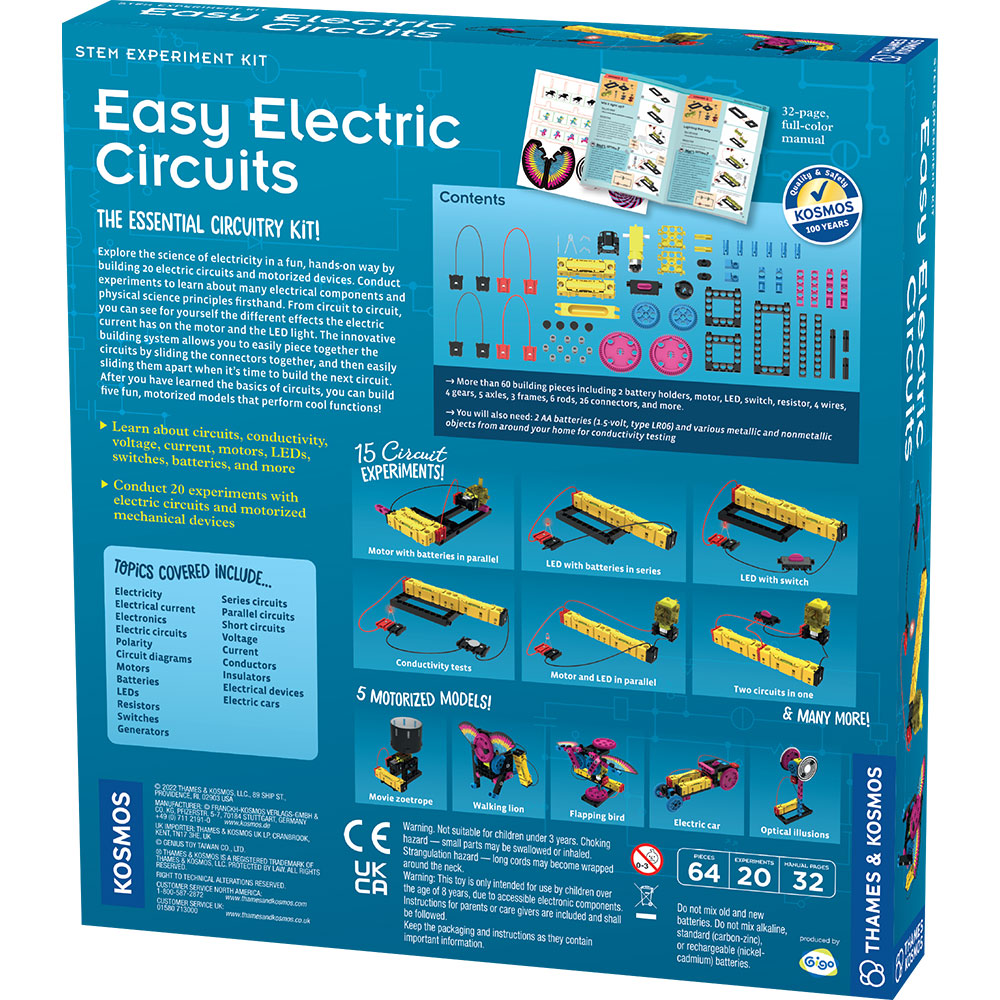 Thames & Kosmos Easy Electric Circuits STEM Electronics Kit