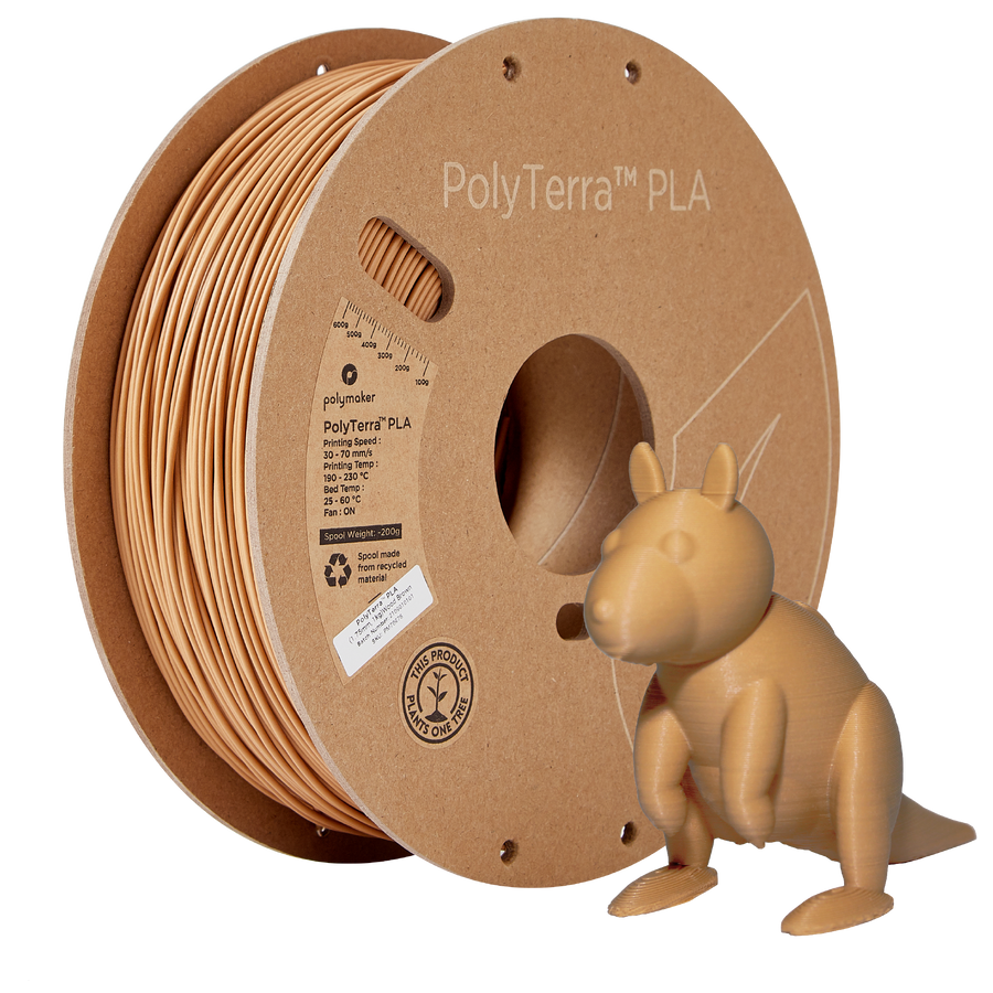 PolyTerra™ PLA - 1.75mm (1 kg / 2.2 lbs)